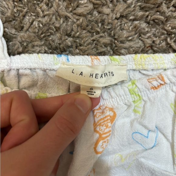 LA Hearts Super Cropped Tank Top Size Small - Picture 3 of 3